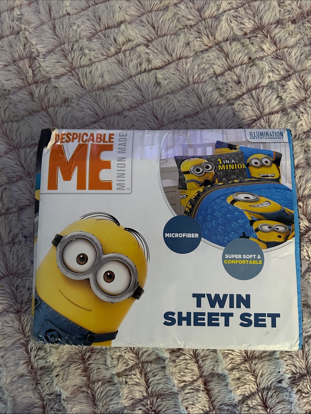 Universal Despicable Me Twin Sheet Set new